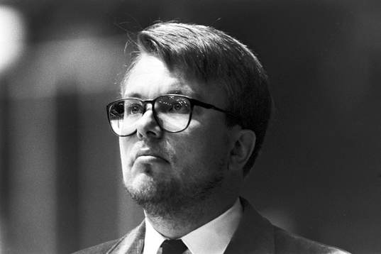 Leif Boork, förbundskapten i Sverige
