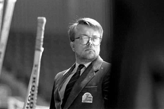 Leif Boork, förbundskapten i Sverige