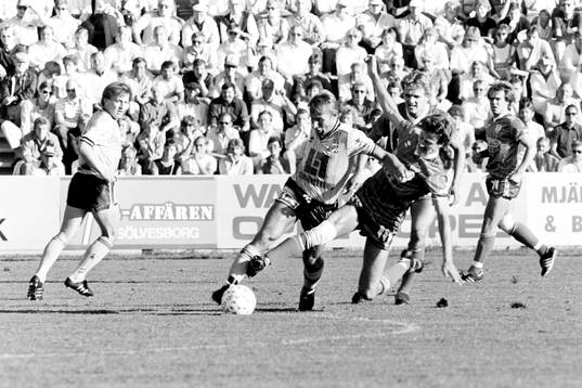 Bosse Andersson, Mjällby med bollen