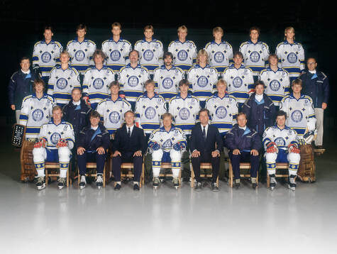 Spelare och personal i Leksand