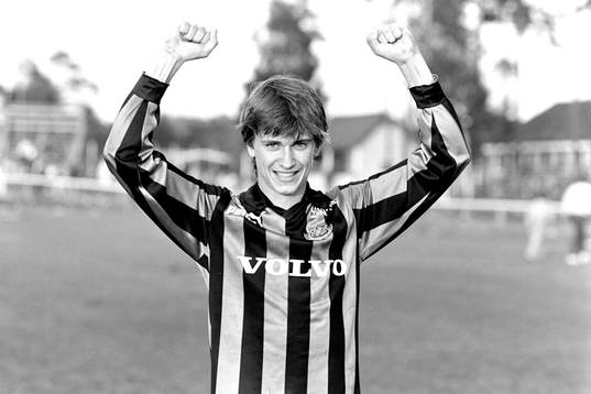 Gais målskytt Ulf Köhl jublar