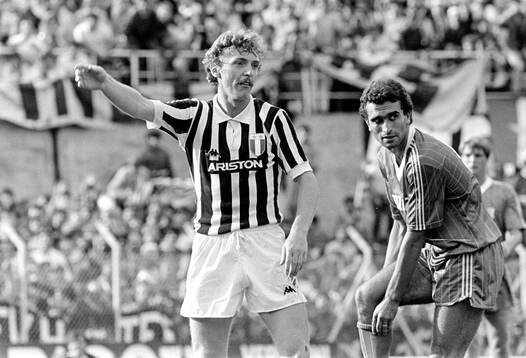 Como - Juventus: Zbigniew Boniek of Juventus