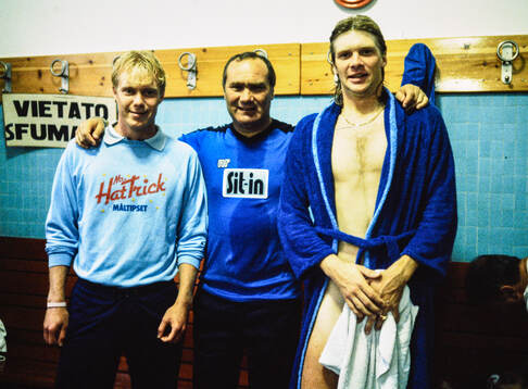 Juventus - Atalanta: Lars Larsson, manager Neddo Sonetti