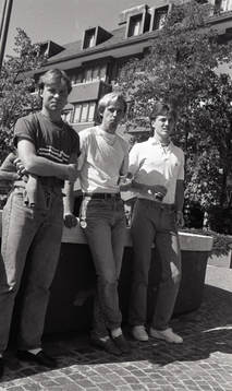 Hans Holmqvist, Dan Corneliusson och Mats Gren