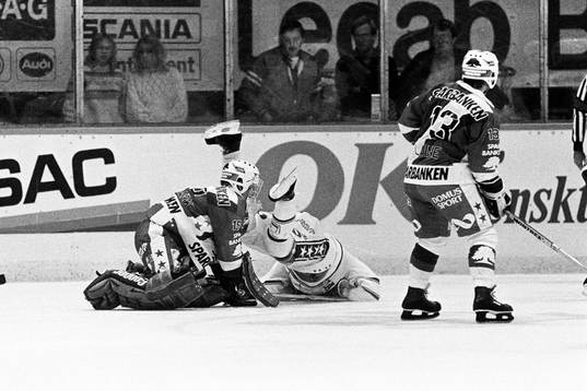 Peter Lindmark, målvakt i Färjestad