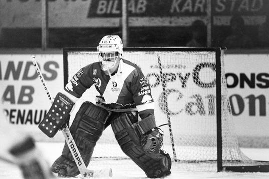 Peter Lindmark, målvakt i Färjestad