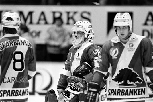 Peter Lindmark, målvakt i Färjestad