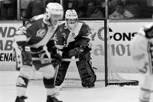 Peter Lindmark, målvakt i Färjestad