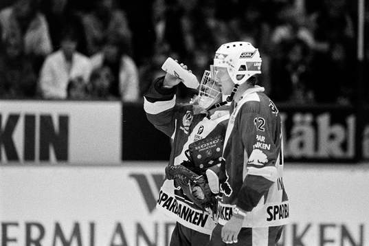 Peter Lindmark, målvakt i Färjestad