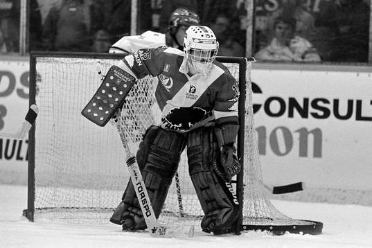 Peter Lindmark, målvakt i Färjestad