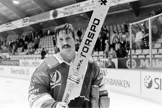 Peter Lindmark, målvakt i Färjestad