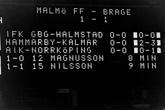 Fotboll, Allsvenskan, SM, Kvartsfinal, Malmö FF - Brage,
