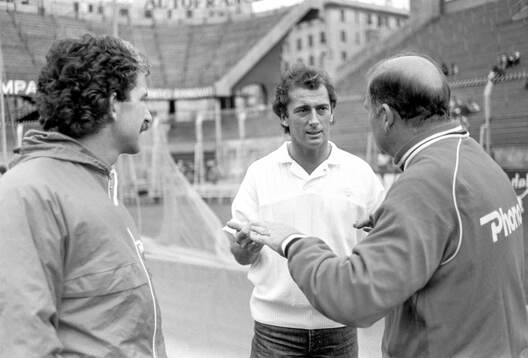 New british players Graeme Souness and Trevor Francis