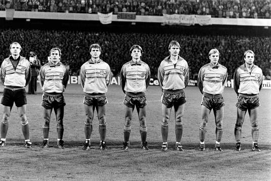 Sveriges Thomas Ravelli, målvakt, Stig Fredriksson, Glenn
