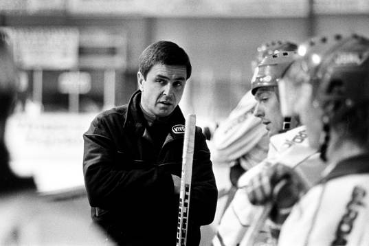 Roland Mattsson, tränare i Frölunda
