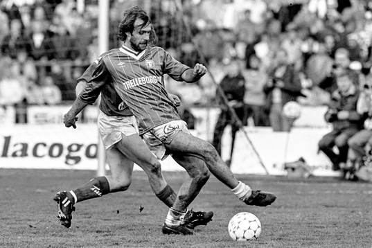 Trelleborgs Benny Mårtensson med bollen