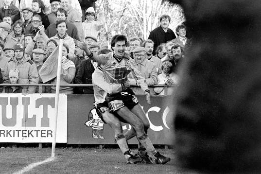 Lennart Johansson, Mjällby jublar