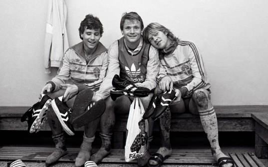 Glenn Hysén, Torbjörn Nilsson och Glenn Strömberg