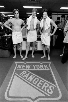 Jan Erixon, Tomas Sandström och Peter Sundström, Rangers