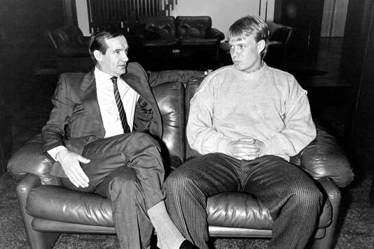 Tord Grip och Lasse Larsson