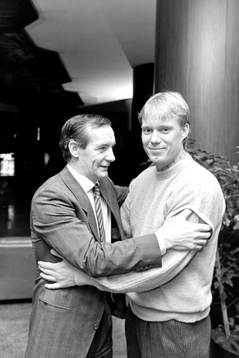Tord Grip och Lasse Larsson