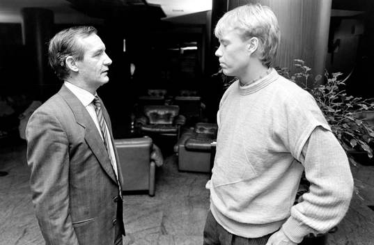 Tord Grip och Lasse Larsson