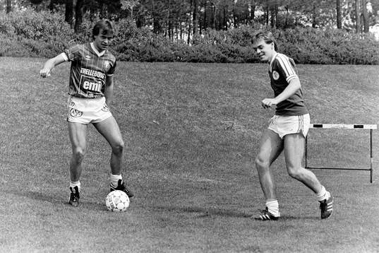 Stefan Hermansson och Lenny Asp