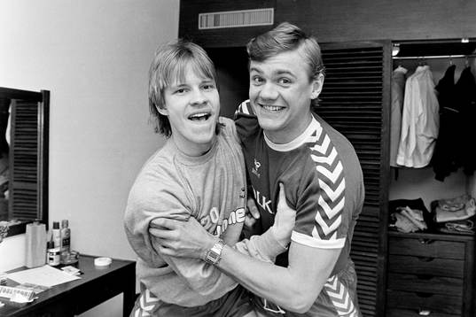Målvakterna Anders Ferm och Bengt Nilsson