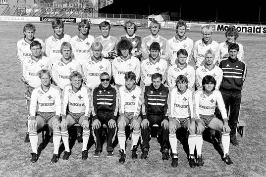 Bakre raden fr. v Ove Nordqvist, Sören Nilsson, Jan