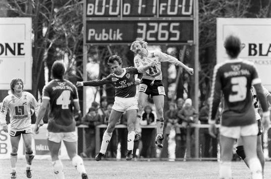 Rolf-Inge Andersson, Mjällby vinner en luftduell