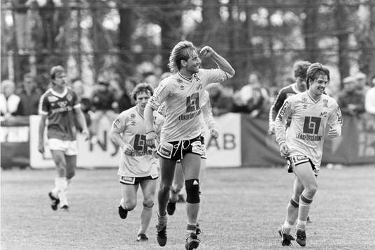 Hans Larsson, Mjällby kvitterar till 1-1 på straff