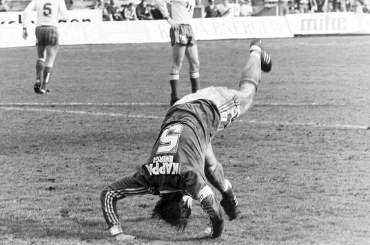 Halmstads Tommy Frejdh jublar