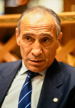 National team coach Enzo Bearzot of Italy