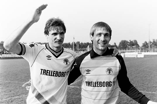 Trelleborgs Marek Skurczynski och Anders Andersson,