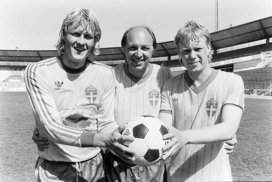 Håkan Sandberg, Lars Arnesson, förbundskapten och Lars