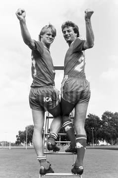 Peter Karlsson och Billy Landsdowne
