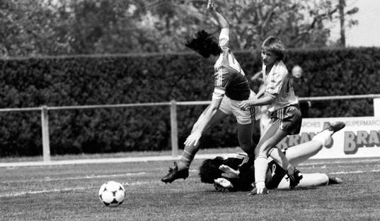 Fotboll, dam, EM-Kval, Frankrike - Sverige, 0-4