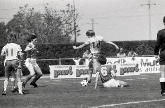 Fotboll, dam, EM-Kval, Frankrike - Sverige, 0-4
