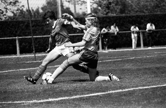 Fotboll, dam, EM-Kval, Frankrike - Sverige, 0-4