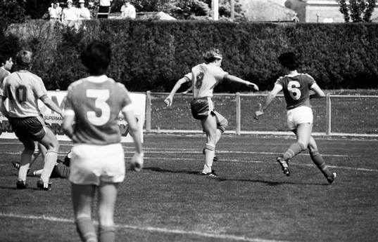 Fotboll, dam, EM-Kval, Frankrike - Sverige, 0-4