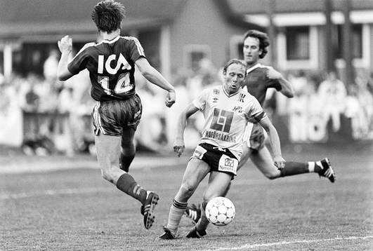 Sven-Bertil Andersson, Mjällby först på bollen