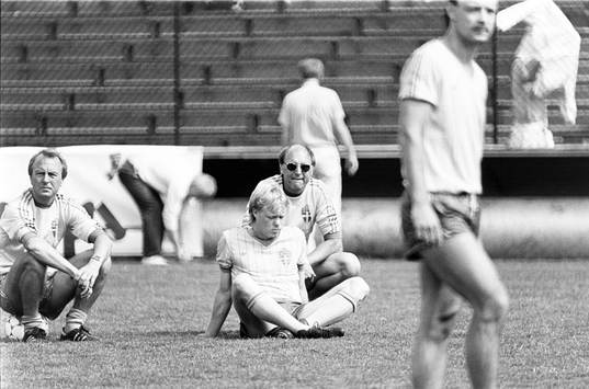 Bo Nilsson, ass. förbundskapten, Lars Arnesson,