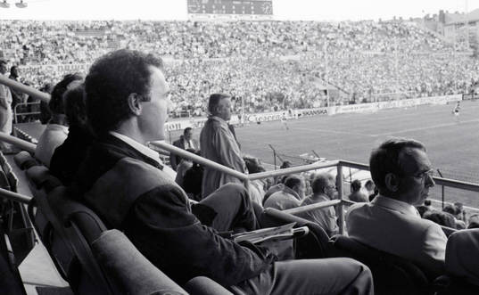 Frans Beckenbauer, förbundskapten, Västtyskland