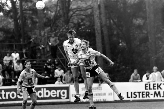 Thomas Johansson, AIK är högst i en nickduell