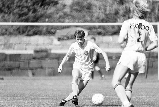 Ingemar Erlandsson, Glimåkra med bollen