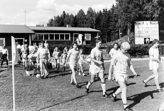 Ingemar Erlandsson bakom Magnus Johansson, Glimåkra på