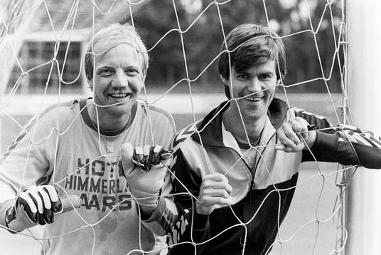 John Mikkelsen, målvakt och Kurt-Arne Bergstrand