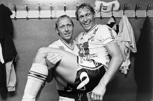 Mjällbys matchhjälte och tvåmålsskytt Bo Andersson i