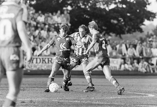 Peter Nilsson, Kalmar med bollen med Robert Prytz,