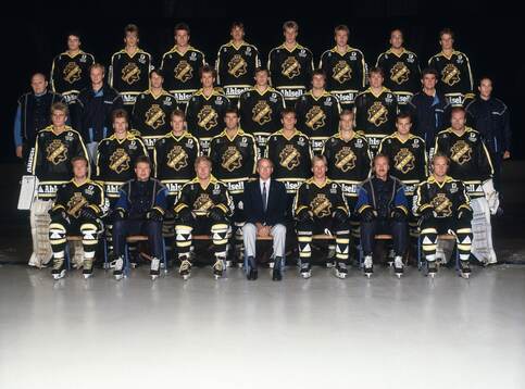 Spelare och personal i AIK